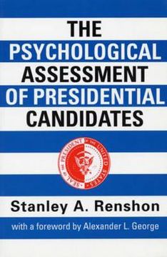 portada the psychological assessment of presidential candidates (en Inglés)
