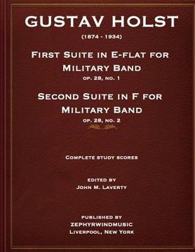 portada Holst First Suite in E-flat and Second Suite in F Study Scores (en Inglés)