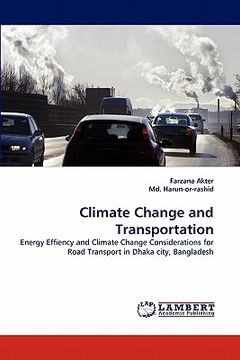 portada climate change and transportation (en Inglés)