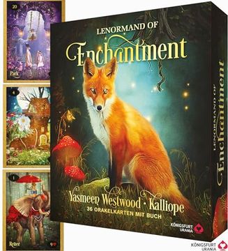 portada Lenormand of Enchantment - Zauberhafte Orakelkarten im Fantasy-Style (in German)