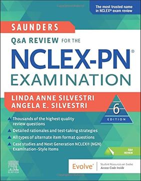 portada Saunders q & a Review for the Nclex-Pn® Examination (en Inglés)