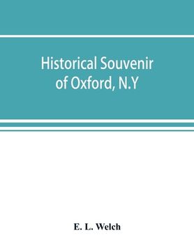 portada Historical souvenir of Oxford, N.Y (en Inglés)