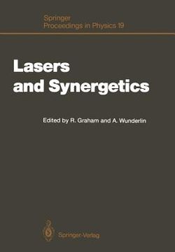 portada lasers and synergetics: a colloquium on coherence and self-organization in nature (en Inglés)