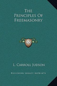 portada the principles of freemasonry