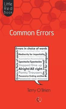 portada Little Red Book Of Common Errors (en Inglés)