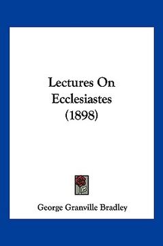 portada lectures on ecclesiastes (1898) (in English)