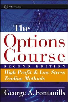 portada the options course: high profit & low stress trading methods, 2nd edition (en Inglés)