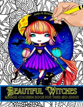 portada Beautiful Witches: 80 High Quality Images with: Potions- Spells-Witchcraft and much more!- Halloween Themes - Promotes Relaxation and Inn (en Inglés)