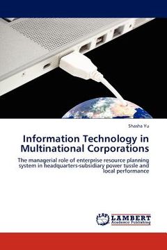 portada information technology in multinational corporations (en Inglés)