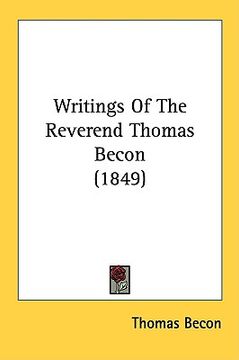 portada writings of the reverend thomas becon (1849) (en Inglés)