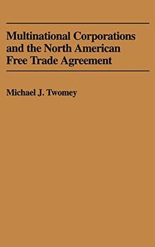 portada Multinational Corporations and the North American Free Trade Agreement (en Inglés)