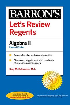 portada Let's Review Regents: Algebra II Revised Edition (en Inglés)