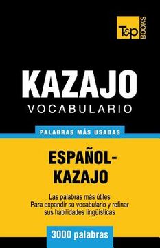 portada Vocabulario español-kazajo - 3000 palabras más usadas