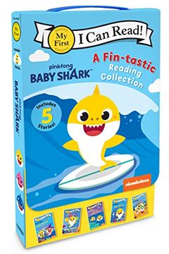 portada Baby Shark: A Fin-Tastic Reading Collection: Baby Shark and the Balloons, Baby Shark and the Magic Wand, the Shark Tooth Fairy, Little Fish Lost, the Shark Family Bakery (my First i can Read) (in English)