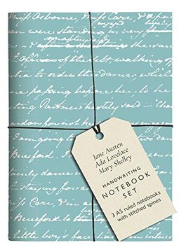 portada Jane Austen, ADA Lovelace, Mary Shelley Handwriting Notebook Set: 3 A5 Ruled Notebooks with Stitched Spines (en Inglés)