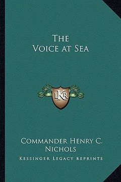 portada the voice at sea (en Inglés)