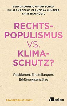 portada Rechtspopulismus vs. Klimaschutz? (en Alemán)