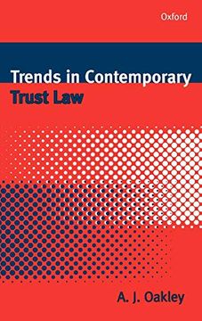 portada Trends in Contemporary Trust law (en Inglés)