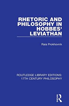 portada Rhetoric and Philosophy in Hobbes' Leviathan (Routledge Library Editions: 17Th Century Philosophy) (en Inglés)