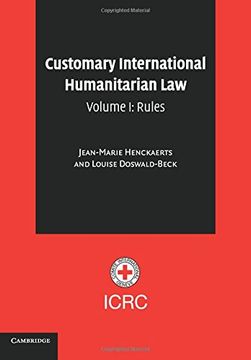 portada Customary International Humanitarian Law: Rules vol 1 (en Inglés)