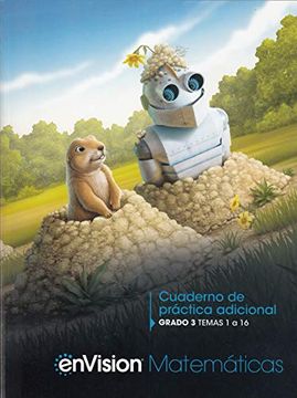 portada Envision Mathematics 2020 Spanish Additional Practice Workbook Grade 3