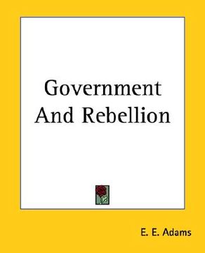 portada government and rebellion (en Inglés)