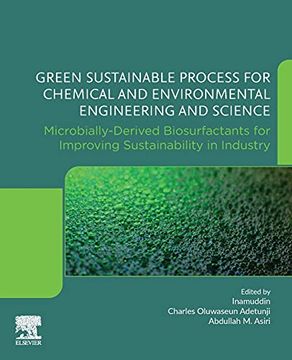 portada Green Sustainable Process for Chemical and Environmental Engineering and Science: Microbially-Derived Biosurfactants for Improving Sustainability in Industry (en Inglés)