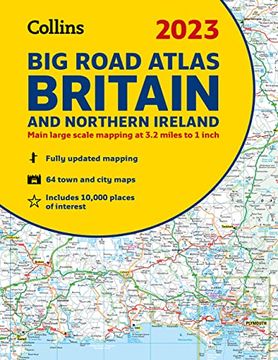 portada 2023 Collins big Road Atlas Britain and Northern Ireland 