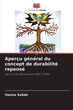 portada Aperçu général du concept de durabilité repensé (en Francés)