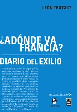 portada Adonde va Francia Diario del Exilio
