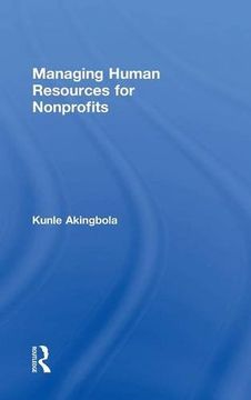 portada Managing Human Resources for Nonprofits (en Inglés)