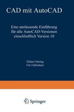 portada CAD mit AutoCAD: Eine umfassende Einführung für alle AutoCAD-Versionen einschließlich Version 10 (German Edition)