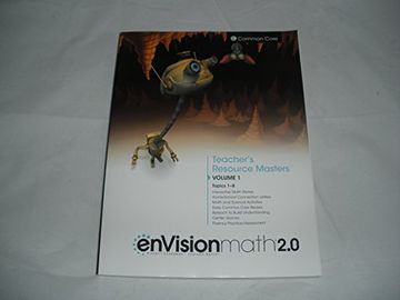 portada enVision Math 2.0 Teacher's Resource Masters Grade 1 Volume 1 Topics 1-8