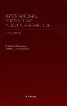 portada International Private law - a Scots Perspective (Greens Student Text) (in English)