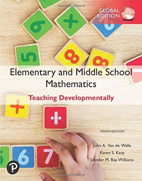 portada Elementary and Middle School Mathematics: Teaching Developmentally, Global Edition (en Inglés)