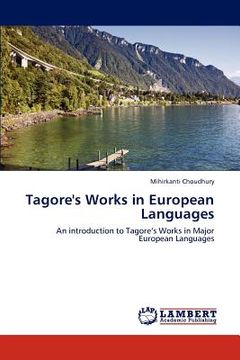 portada tagore's works in european languages (en Inglés)