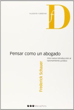 portada Pensar Como un Abogado (in Spanish)