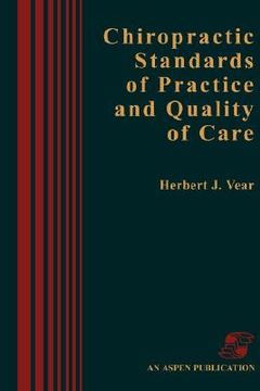 portada chiropractic standards pract & quality care (in English)