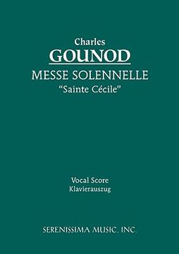 portada Messe Solennelle 'Ste. Cécile': Vocal score (en Latin)