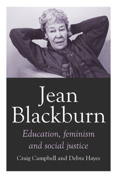portada Jean Blackburn: Education, Feminism and Social Justice (en Inglés)