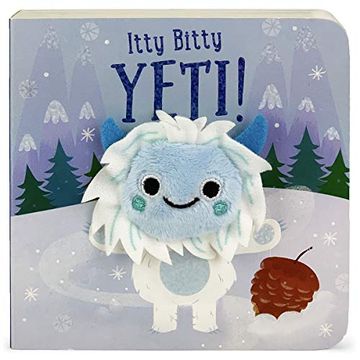 portada Itty Bitty Yeti (Finger Puppet Board Book) (en Inglés)