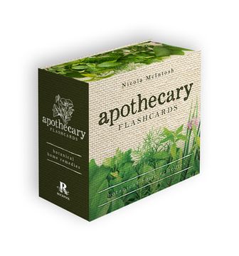 portada Apothecary Flashcards: A Pocket Reference Explaining Herbs and Their Medicinal Uses (40 Full-Color Cards) (in English)