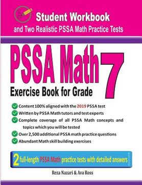 portada Pssa Math Exercise Book for Grade 7: Student Workbook and Two Realistic Pssa Math Tests (en Inglés)