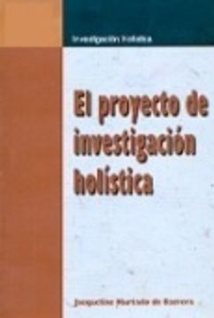 portada El Proyecto De Investigacion Holistica