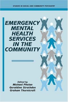 portada Emergency Mental Health Services in the Community (Studies in Social and Community Psychiatry) (en Inglés)