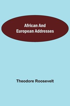 portada African and European Addresses (en Inglés)