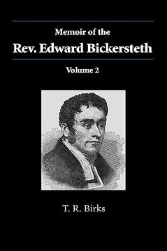 portada memoir of the rev. edward bickersteth: volume 2 (en Inglés)