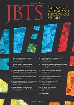 portada Journal of Biblical and Theological Studies, Issue 3.1