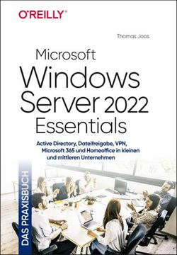 portada Microsoft Windows Server 2022 Essentials - das Praxisbuch (en Alemán)