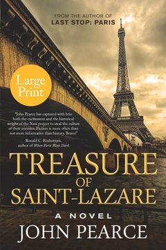 portada Treasure of Saint-Lazare (Large Print): A Novel of Paris (en Inglés)